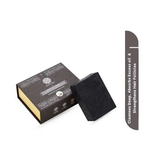 Hemp with Argan and Activated Charcoal Shampoo Bar on satliva.com