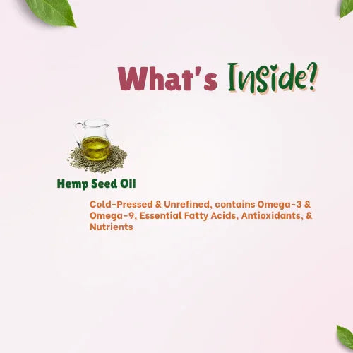 O-Mega Boost Hemp Seed Oil(100ml) – Natural Skin Care & Wellness - Satliva Nature Nurtures