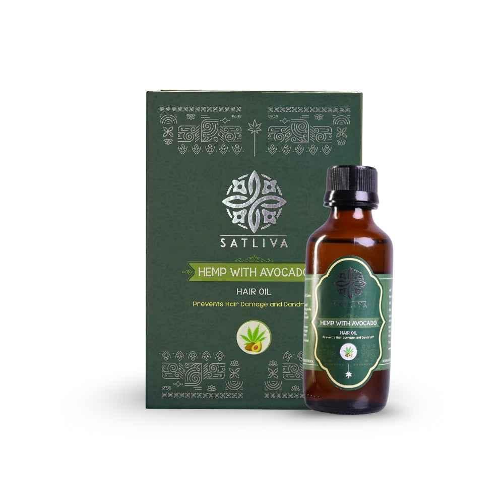 Hemp with Avocado Hair Oil | No.1 Hair Care for Flake-Free, Strong Hair